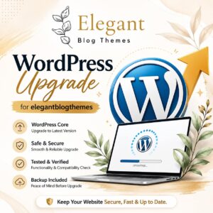 Elegant WordPress upgrade service
